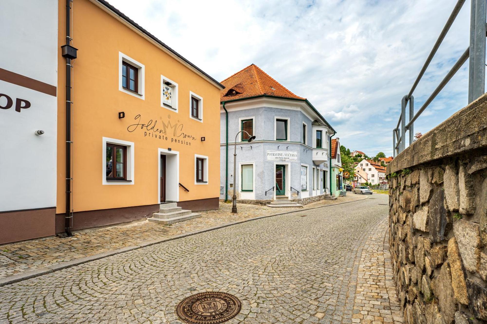 Penzion Golden Crown Cesky Krumlov Exterior photo