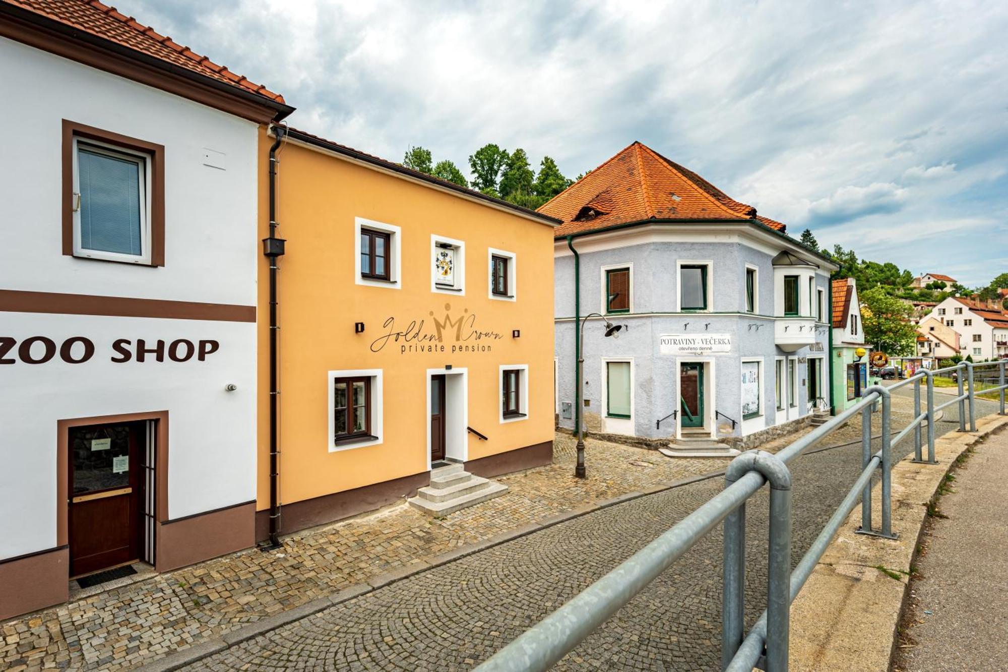 Penzion Golden Crown Cesky Krumlov Exterior photo