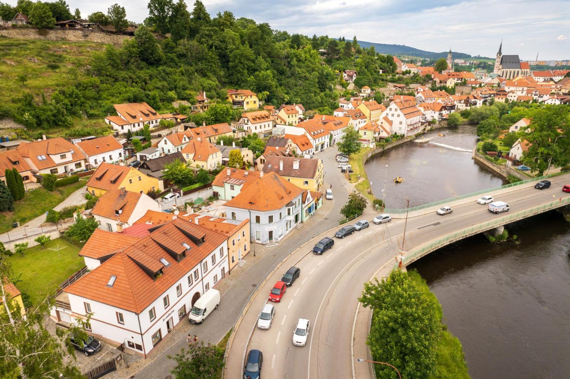 Penzion Golden Crown Cesky Krumlov Exterior photo