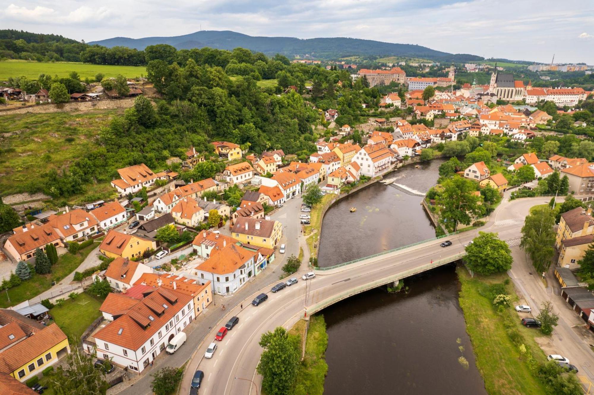 Penzion Golden Crown Cesky Krumlov Exterior photo