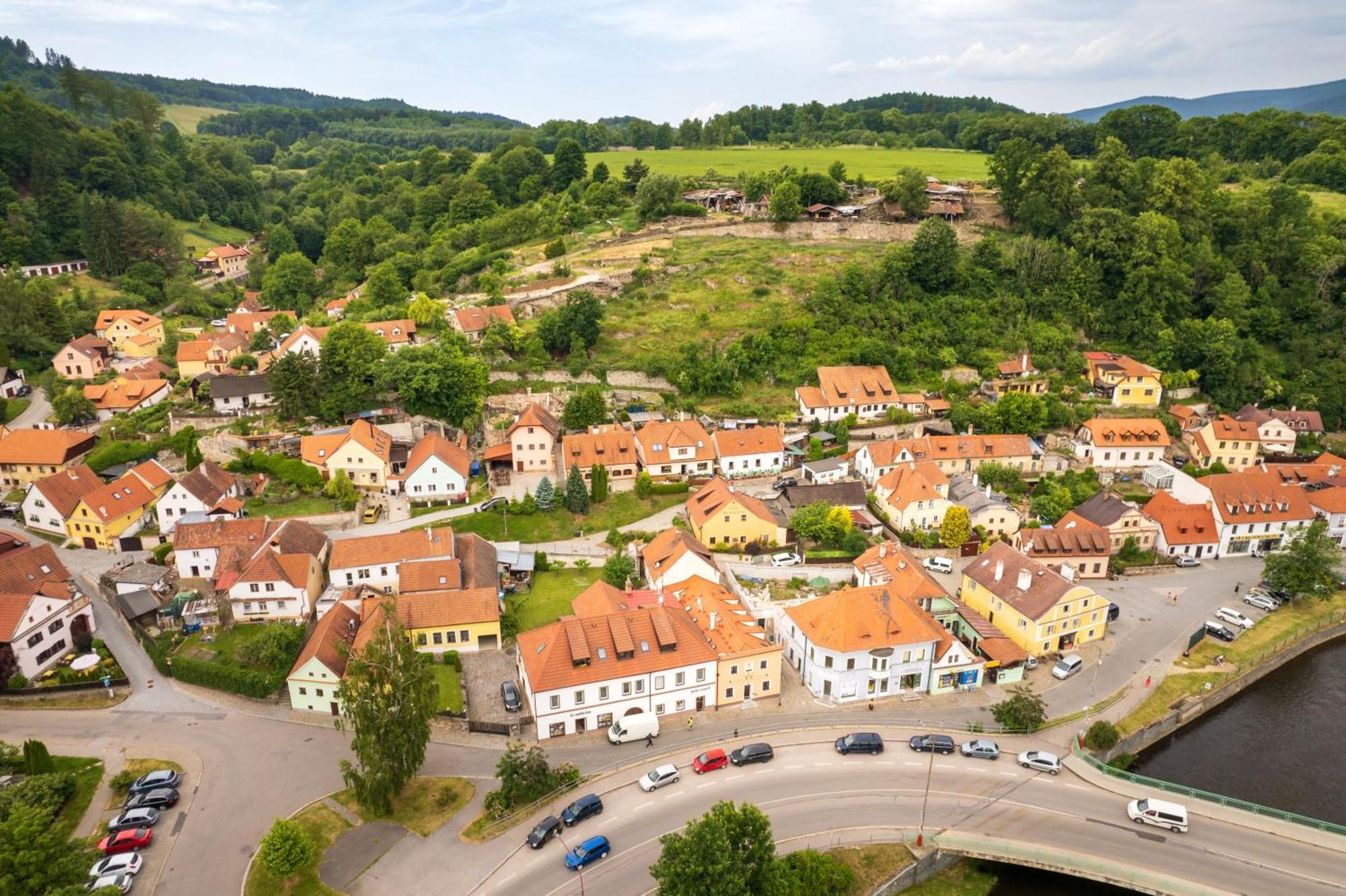 Penzion Golden Crown Cesky Krumlov Exterior photo